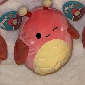 Squishmallows Shane the Red Grasshopper Rare